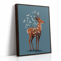 Deer Blooming Wild