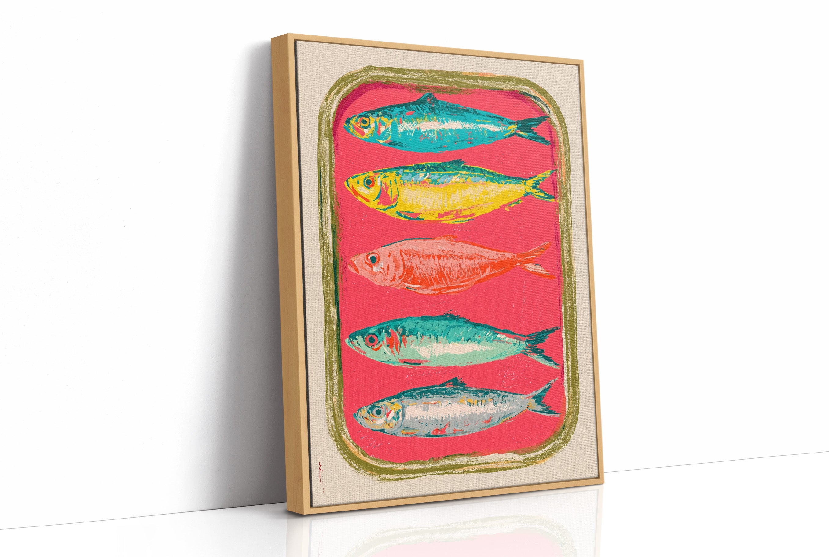 Pop Art Sardine Tin
