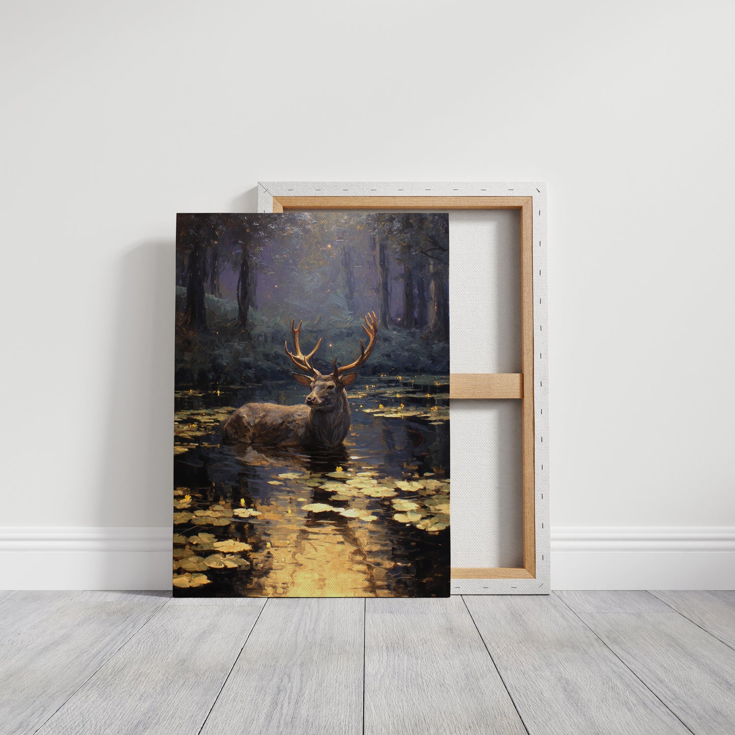 Serenity Amidst Golden Waters