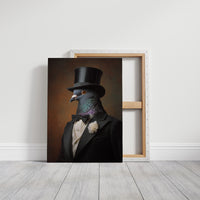 Dapper Feathers and Timeless Elegance