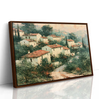 Tuscan Hillside, Terracotta Roofs