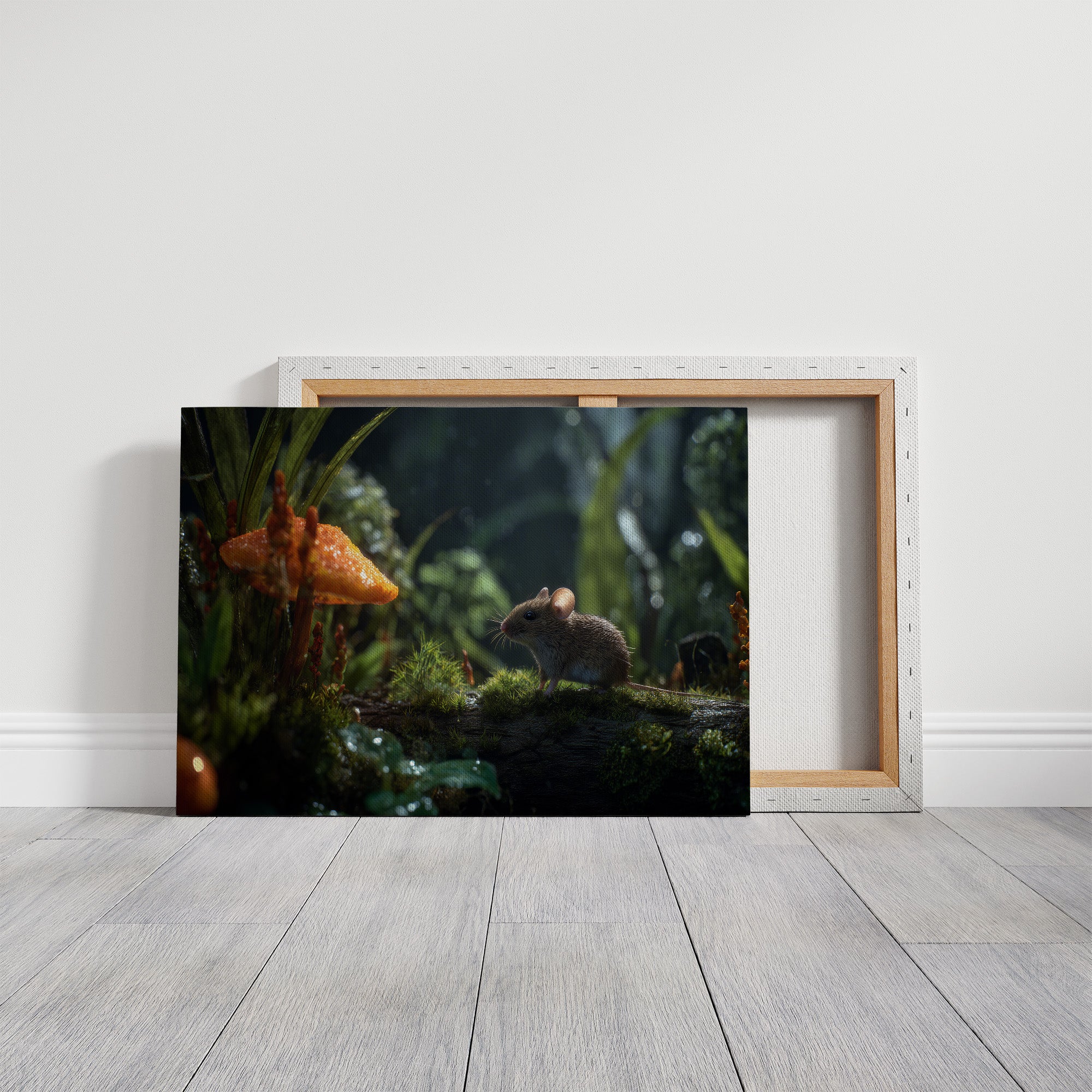 Tiny Explorer Meets Fairy Mushroom