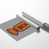 Boo Wrapped Candy Illustration