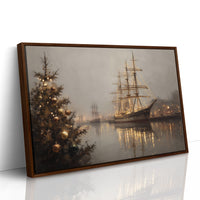 The Fleet Slept Under Holiday Lights