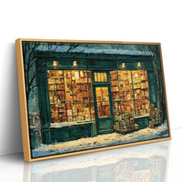 Winter Light at the Bookshop