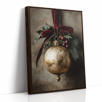 Antique Gold, Velvet Bow