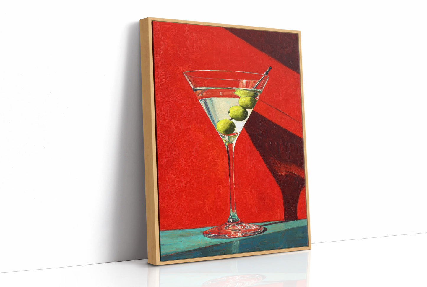 Three Olives At Sunset