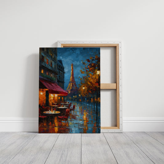 Under Parisian Lanterns' Glow