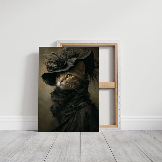 A Cat's Elegance Unveiled