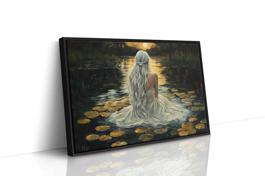 Moonlit Waters Dance With Gold