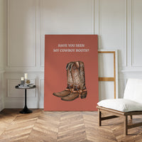 Leather Boots Tell Western Tales