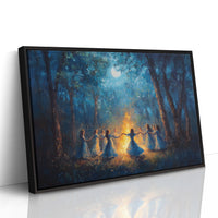 Moonlit Dance In Ancient Woods