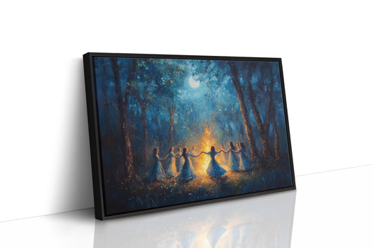 Moonlit Dance In Ancient Woods
