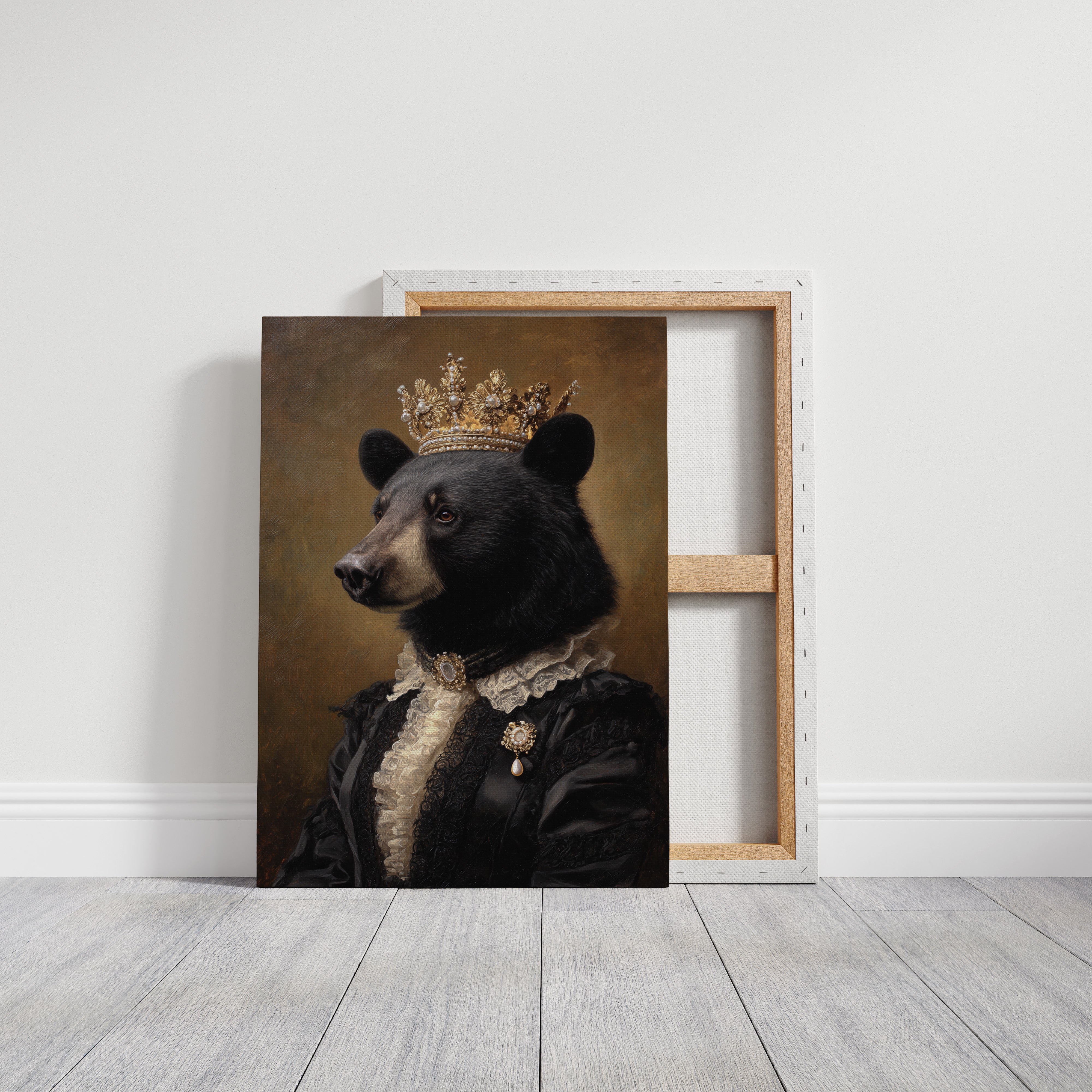 Regal Majesty in Woodland Silence