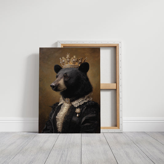 Regal Majesty in Woodland Silence