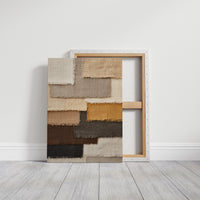 Layered Linen Swatch Study