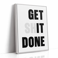 One Percent Better Minimalist Motivation Print