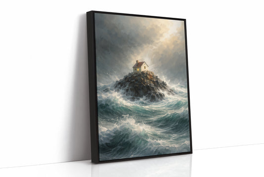 Solitary Beacon Withstands Tempest's Fury