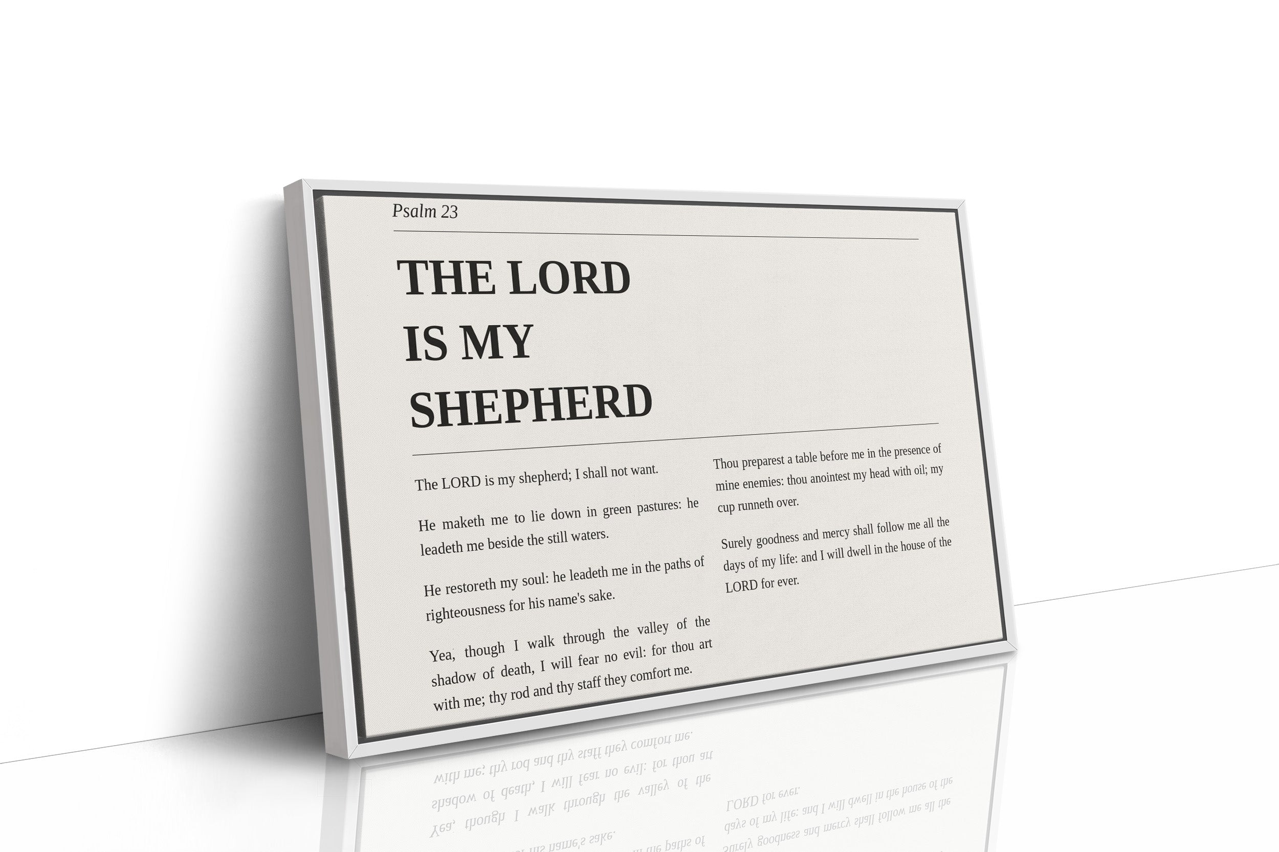 Psalm 23 Editorial Print