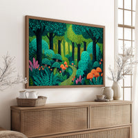 Secret Paths Between Magic Mushrooms