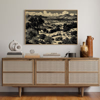 Desert Plains Dance With Mountains