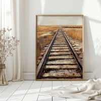 Nowhere Track Through the Open Plains