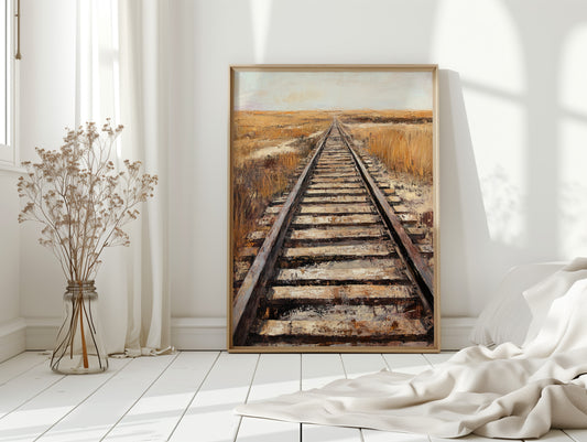 Nowhere Track Through the Open Plains