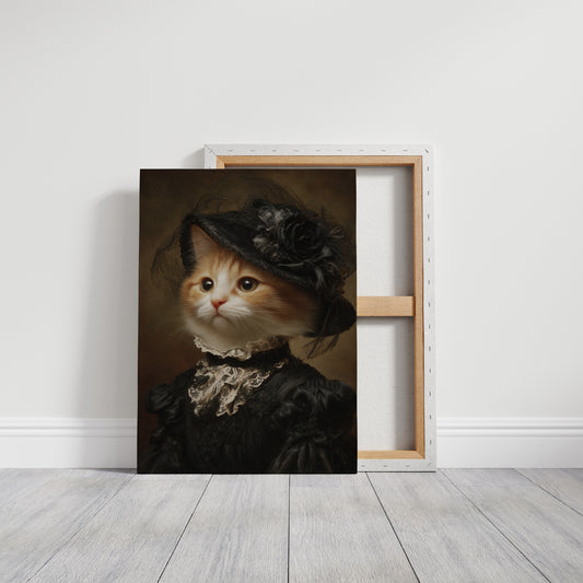 A Feline's Timeless Elegance