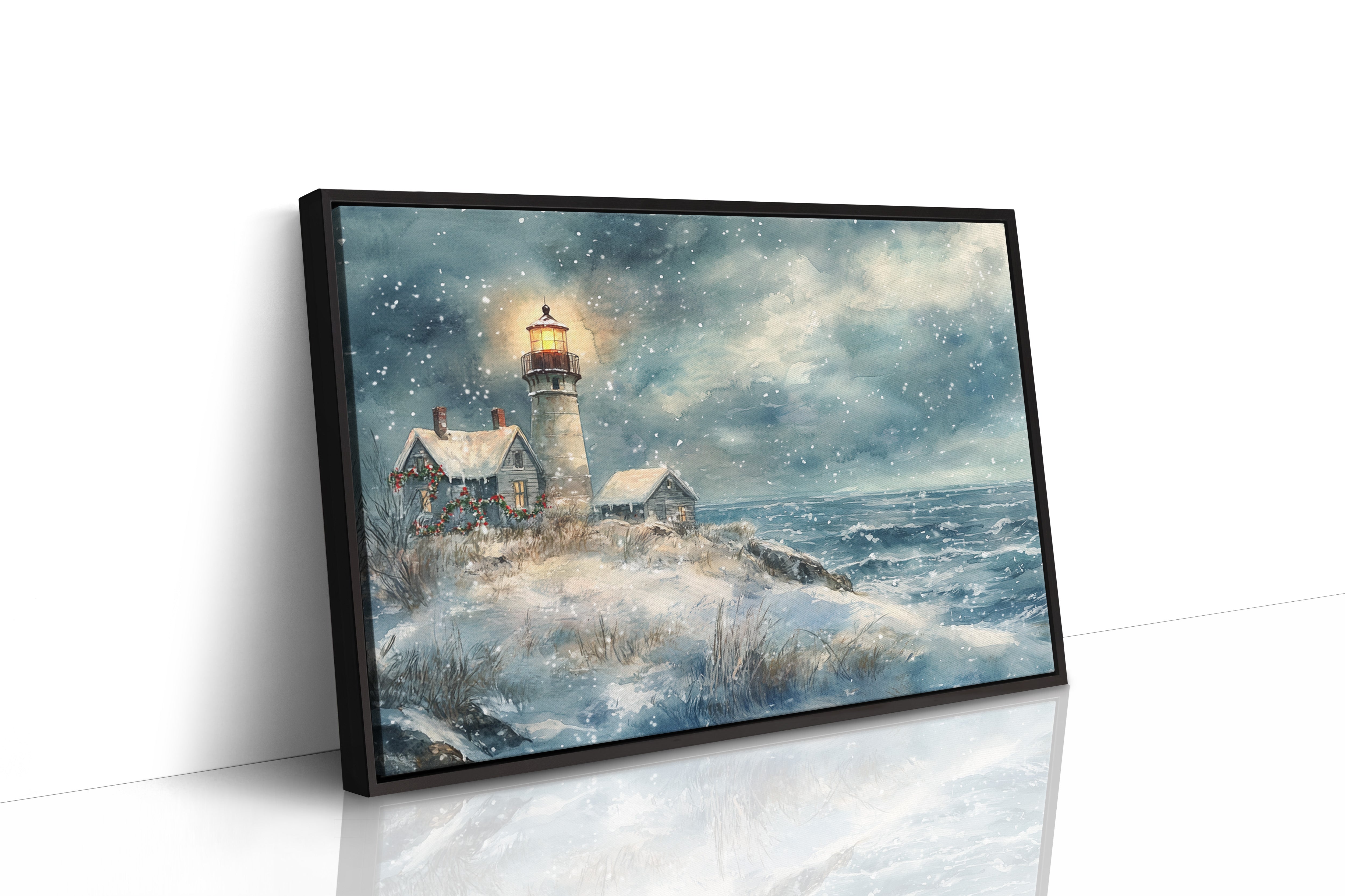 Winter Light Guides Ships Home