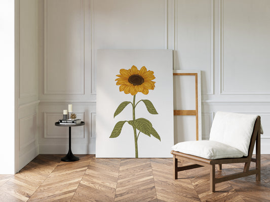 Golden Petals Follow Morning Light