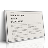 Psalm 91 Editorial Print