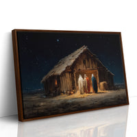 Starlit Manger Beckons Through Time