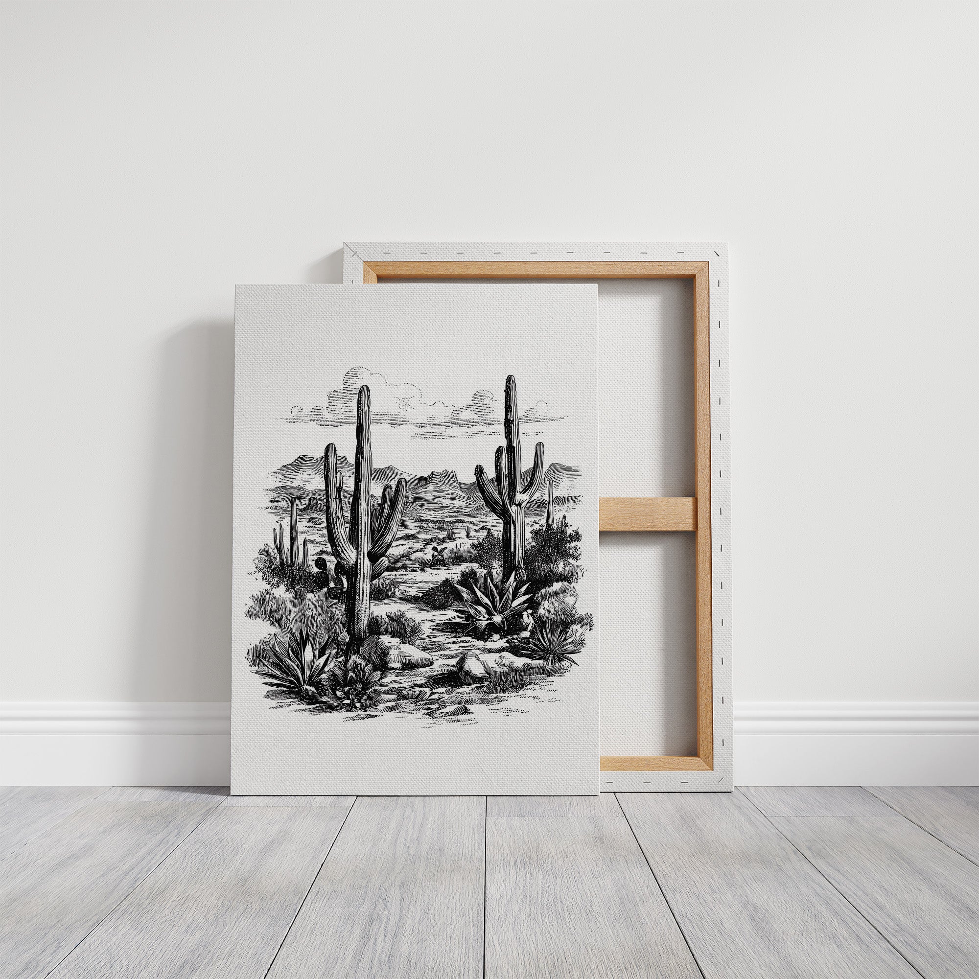 Stillness Between The Cacti