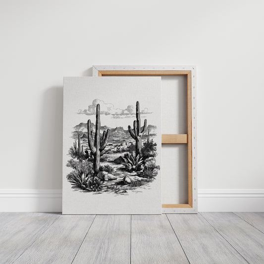 Stillness Between The Cacti