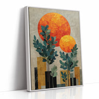 Twin Suns Dance Above City Gardens