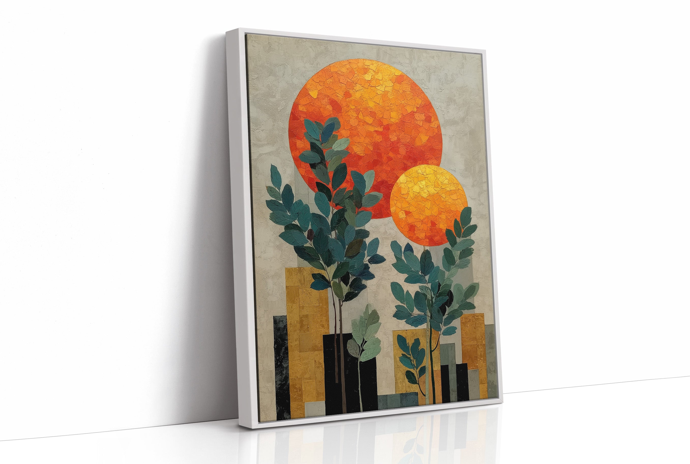 Twin Suns Dance Above City Gardens