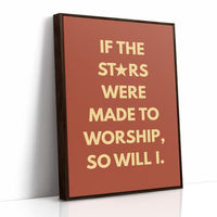 Celestial Vows In Terracotta Skies