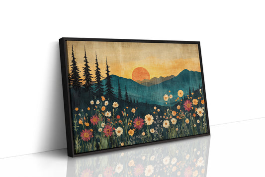 When the Wildflowers Watched the Sun Go Down