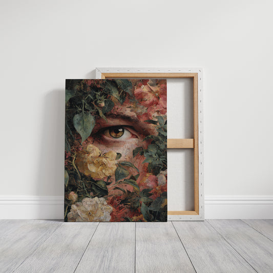Where Eyes Meet Petals' Embrace