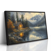 Autumn Light Warms Mountain Waters