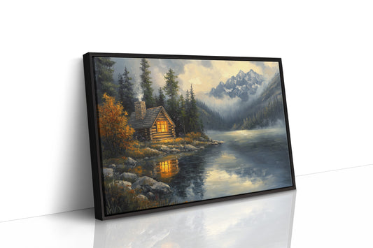 Autumn Light Warms Mountain Waters