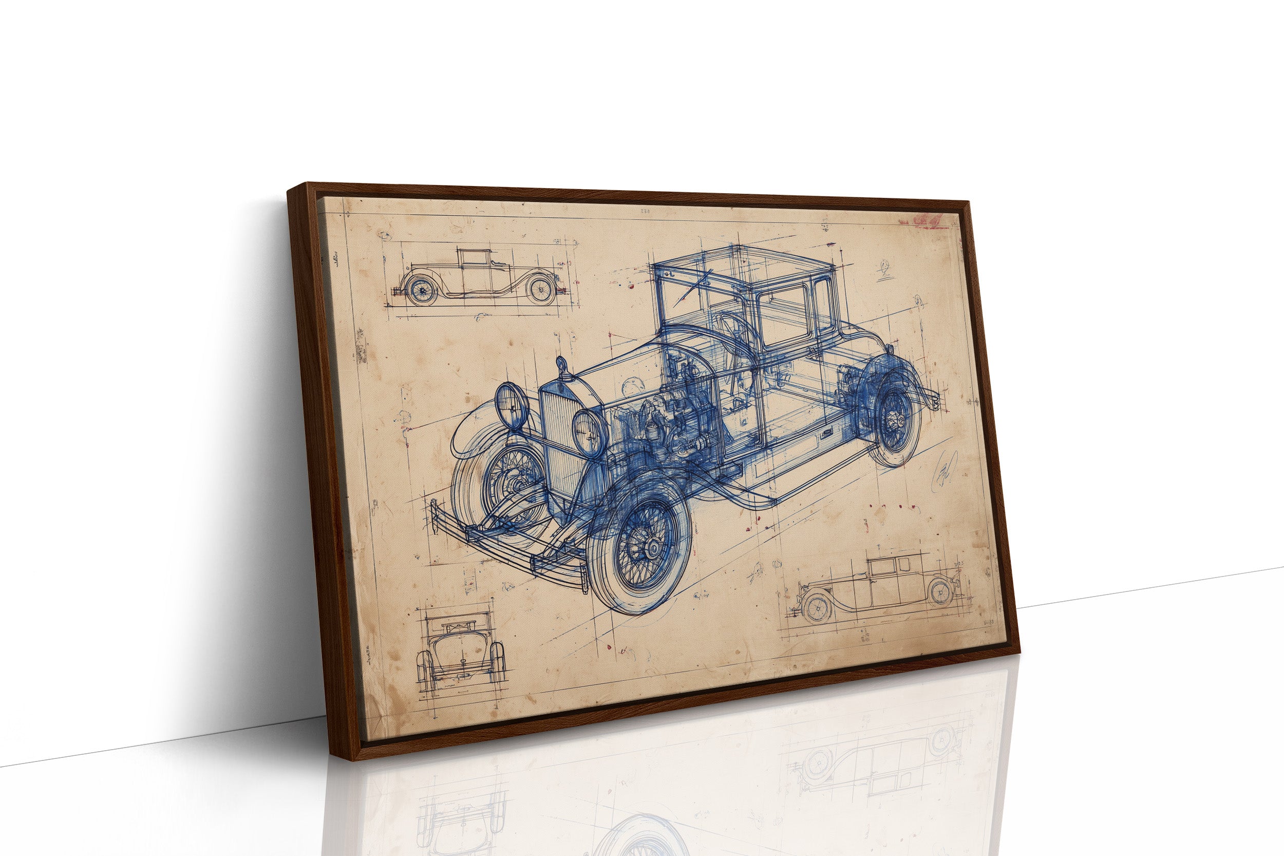 Drawn Before It Was Built
