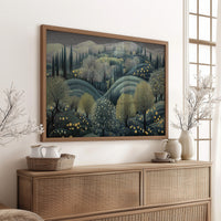 Fireflies Dance Through Tuscan Hills