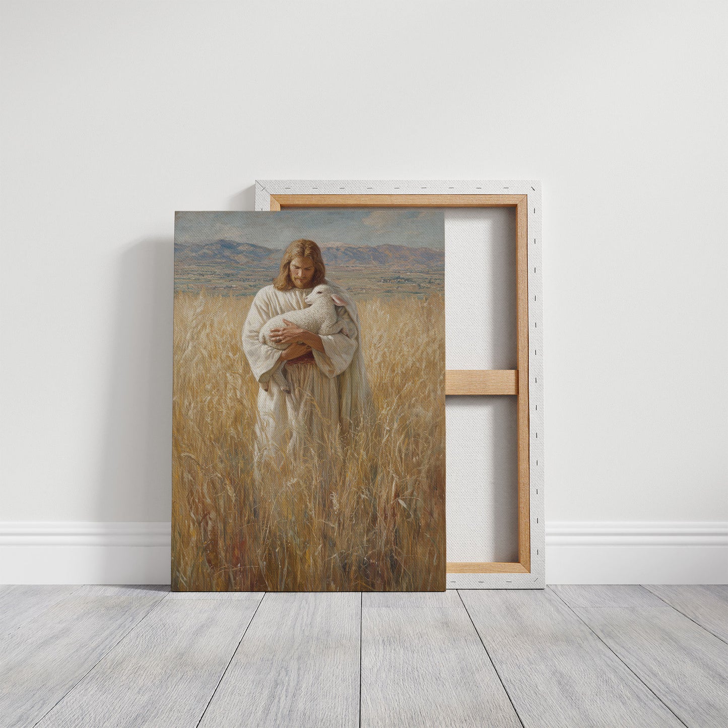 Gentle Light Through Winter Fields