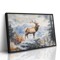 Winter Majesty Claims Mountain Peak