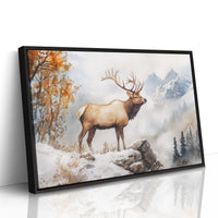 Autumn Snow Crowns Mountain King