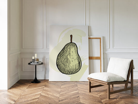 Simple Pear Sketches Autumn Memories