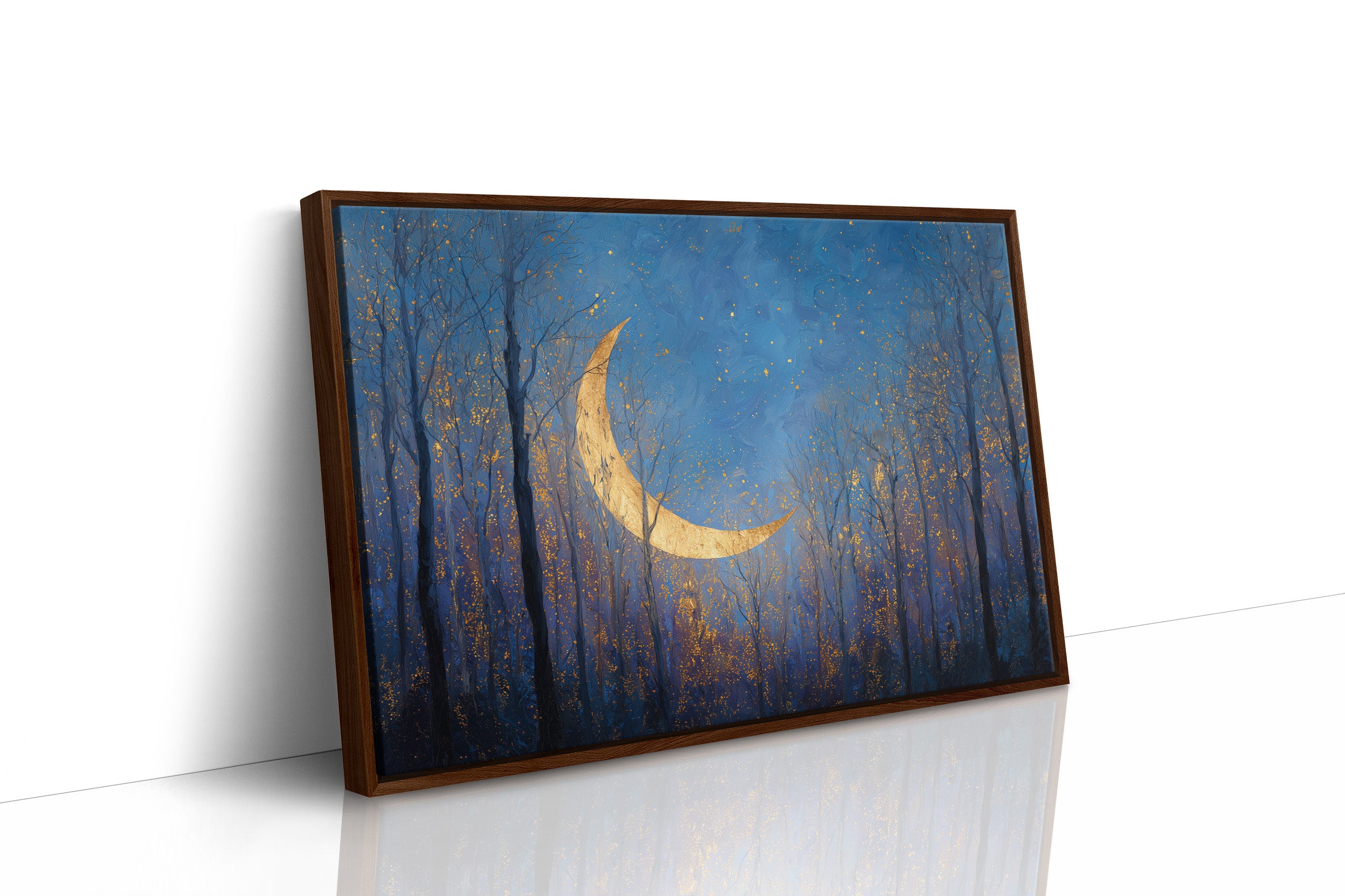 Crescent Forest Bathes In Starlight