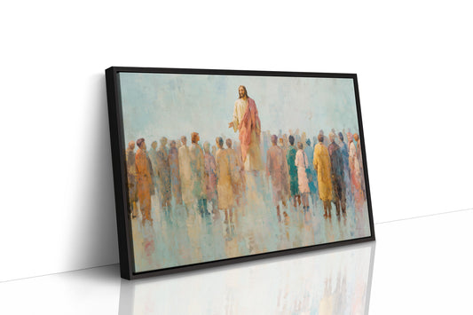 Gathered Among Soft Pastels