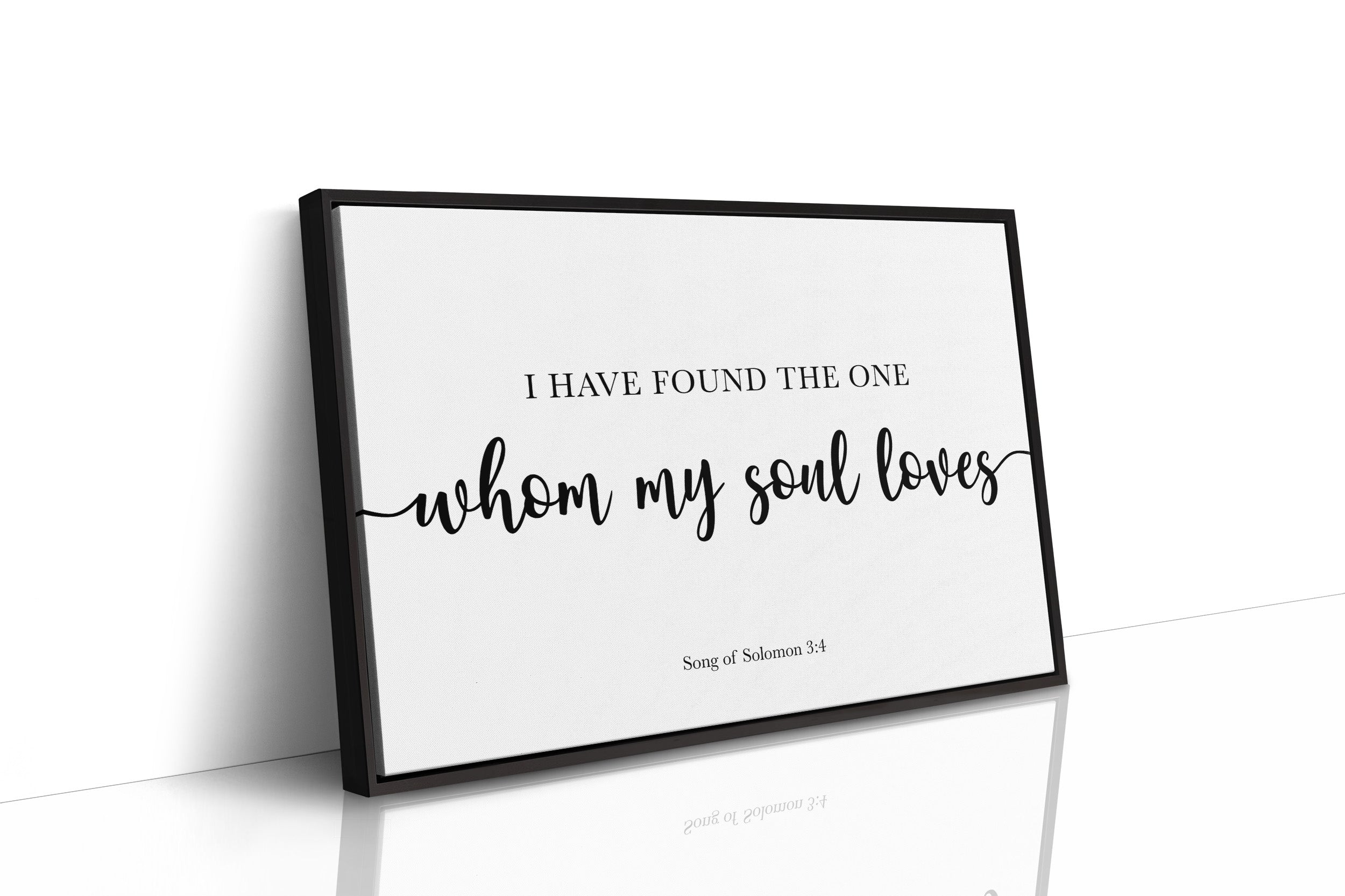 Sacred Vows in Elegant Typography